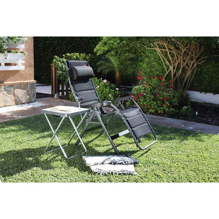 Crespo Zero Gravity Chair AL/232 Deluxe Dark Grey