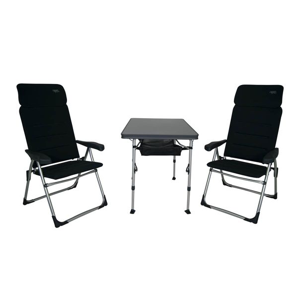 Portable Crespo Furniture Set AA/213 in Grey 2025 for camping