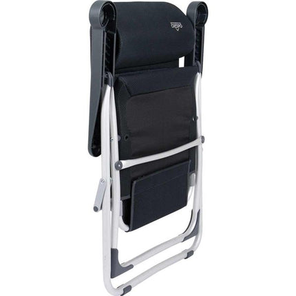 Crespo Camping Chair AA/215 Air Elite Compact in Grey (2025 Model) folded