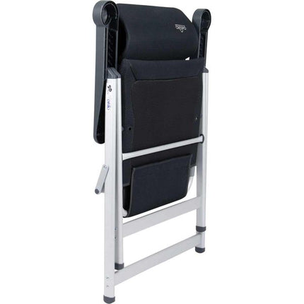 Crespo Camping Chair AA/237 Air Elite Compact in Grey (2025 Model) Folded