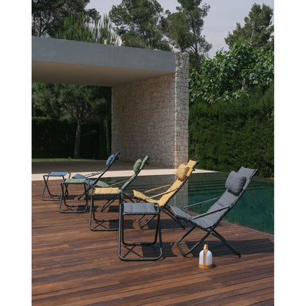 Crespo Lounger AP/262 Tex Comfort Light Grey