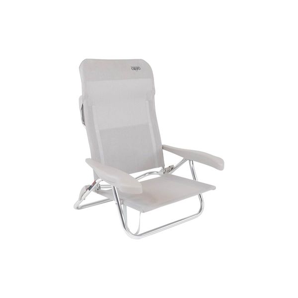 Crespo Beach Chair AL/221 Light Grey