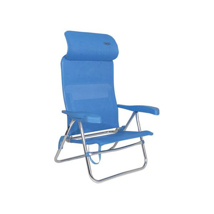 Crespo Beach Chair AL/205 Compact Blue