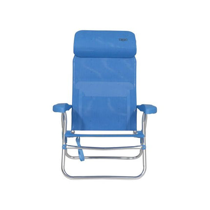 Crespo Beach Chair AL/205 Compact Blue