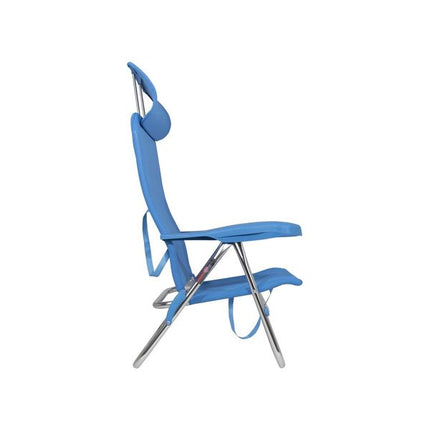 Crespo Beach Chair AL/205 Compact Blue