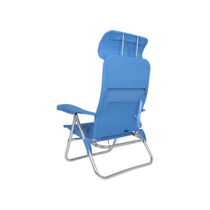 Crespo Beach Chair AL/205 Compact Blue