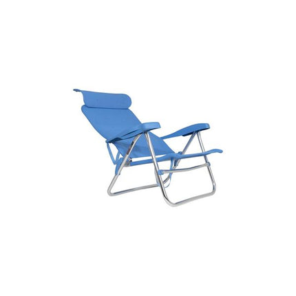 Crespo Beach Chair AL/205 Compact Blue
