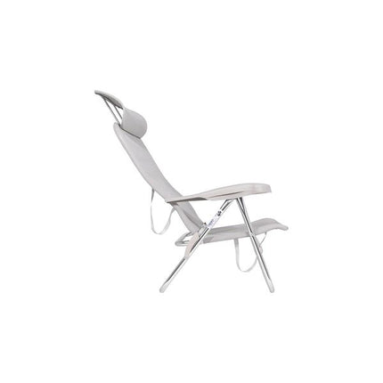 Crespo Beach Chair AL/205 Compact Light Grey