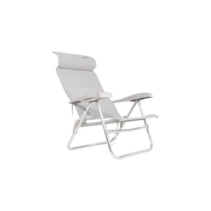 Crespo Beach Chair AL/205 Compact Light Grey