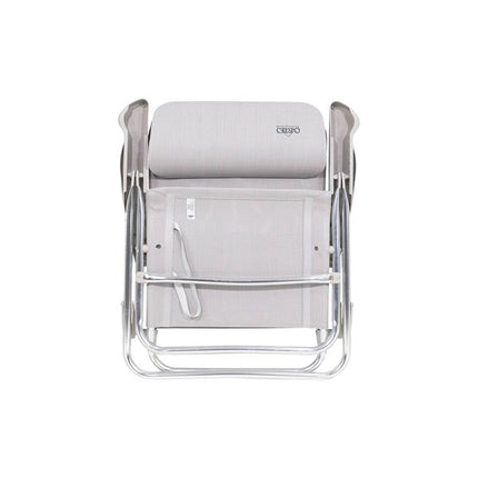 Crespo Beach Chair AL/205 Compact Light Grey