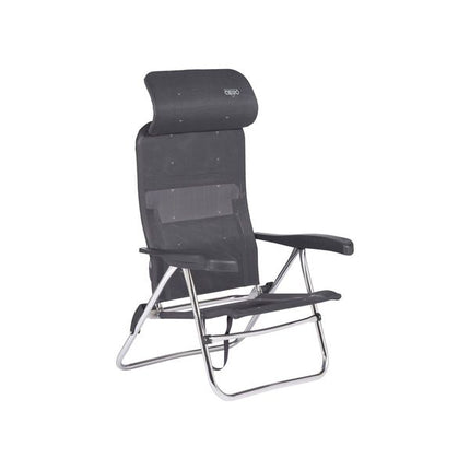 Crespo Beach Chair AL/205 Compact Dark Grey