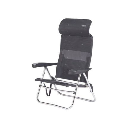 Crespo Beach Chair AL/205 Compact Dark Grey
