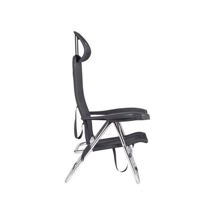 Crespo Beach Chair AL/205 Compact Dark Grey