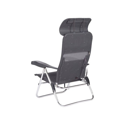Crespo Beach Chair AL/205 Compact Dark Grey