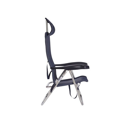 Crespo Beach Chair AL/205 Compact Dark Blue