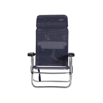Crespo Beach Chair AL/205 Compact Dark Blue