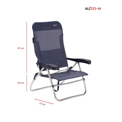 Crespo Beach Chair AL/223 Dark Blue