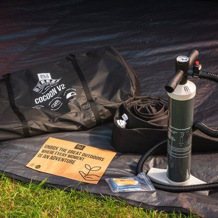 OLPRO Cocoon Breeze V2 campervan awning with AQUABARRIER zip system
