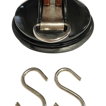 Olrpo Awning Suction Cup Fastener With Ring & 2 S-Hooks
