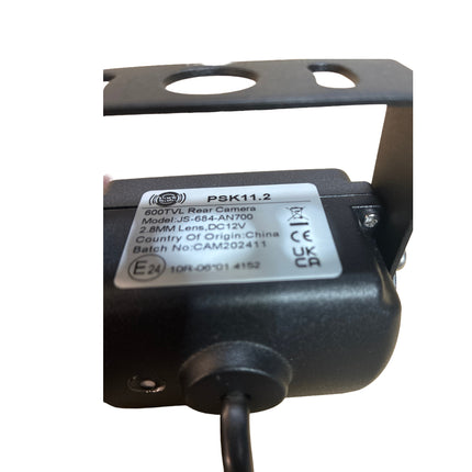 PS Reversing Camera Kit Clip On Monitor Black