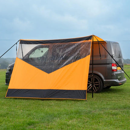OLPRO Scenic Shade Campervan Canopy with PVC Window
