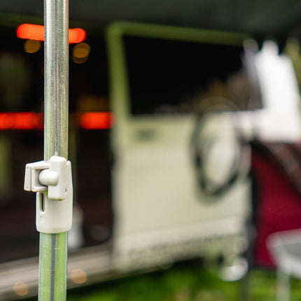 Olpro Retro Campervan Shade Canopy - Charcoal