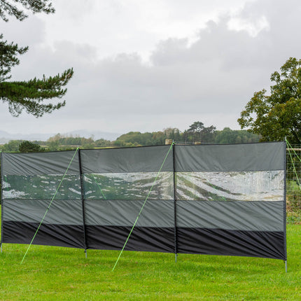 Olpro Charcoal Compact Vision Windbreak