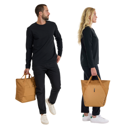 Thule chasm tote for bike with InLock 25L (Black/Mid-Blue/dusted Orange)