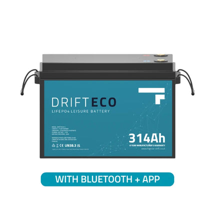 Fogstar Drift ECO 12V 314Ah Lithium Leisure Battery - With Bluetooth