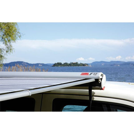 Fiamma F35 200 Awning Deep Black - Royal Grey Fabric (09001-01R)