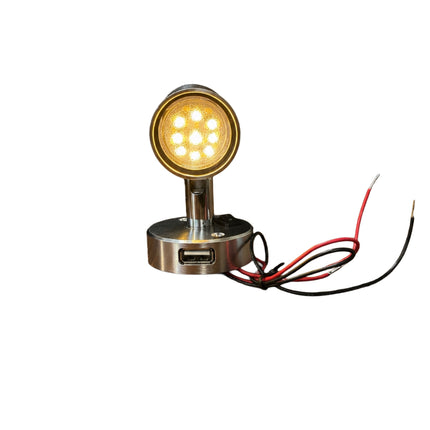 Fri-light mini tube  LED light with USB port and wiring