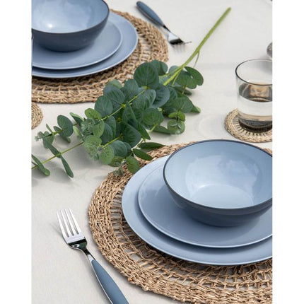 Gimex Vivid Line Tableware Blue 12 Pieces