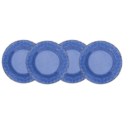 Gimex Stone Line Dinner Plate Azure 4 Pieces