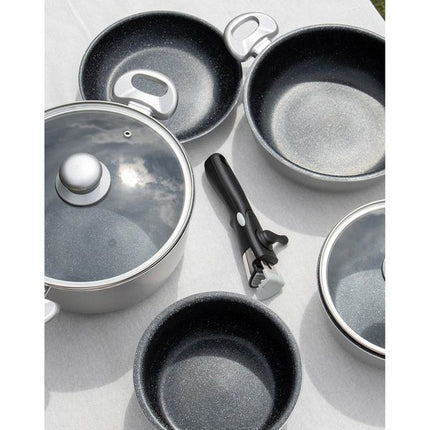 Gimex Cookware Induction Silver 9 Pieces