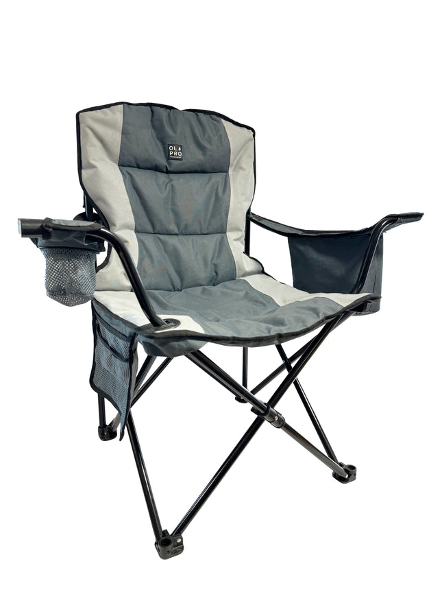 Olpro Henwick Chair Grey & Black