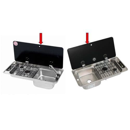 Replacement tempered glass lid CAN 3000505