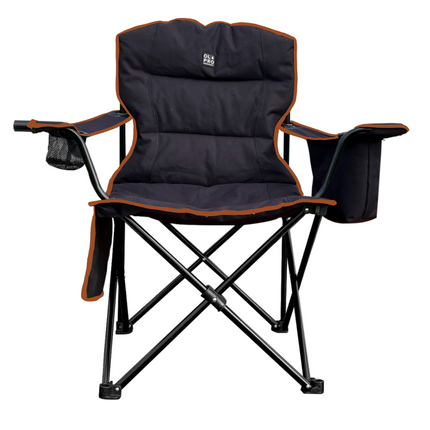 Olpro Henwick Padded Folding Camp Chair Orange & Black