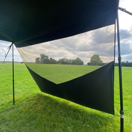 OLPRO Scenic Shade Campervan Canopy with PVC Window