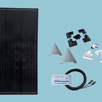 150W Sunshine Solar Caravan Motorhome & Boat Kit