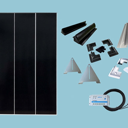 130W Sunshine 'Slimline' Solar Caravan Motorhome & Boat Kit