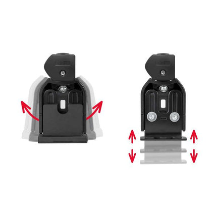 Menabo Professional Airdyn A Roof Bars for Ford Transit (150kg Max.)