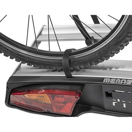 Menabo Alioth 2 Tilting Bike Rack for Towbar (60kg Max. / UK Lighting) Includes UK lighting!