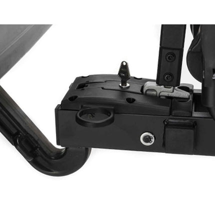 Menabo Alioth 2 Tilting Bike Rack for Towbar (60kg Max. / UK Lighting) Includes UK lighting!