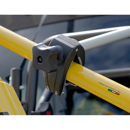 Menabo Alioth 2 Tilting Bike Rack for Towbar (60kg Max. / UK Lighting) Includes UK lighting!