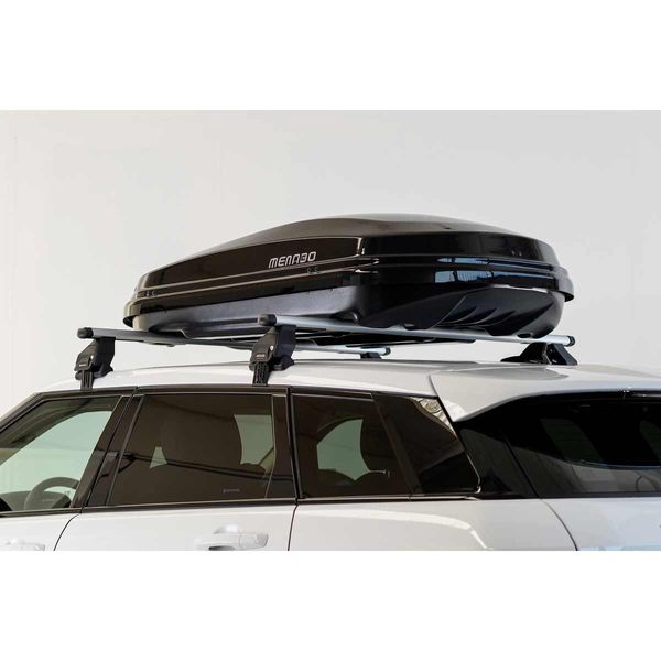 Menabo Diamond 500 Litre Black Roof Box with Duo Opening (75kg Max.)