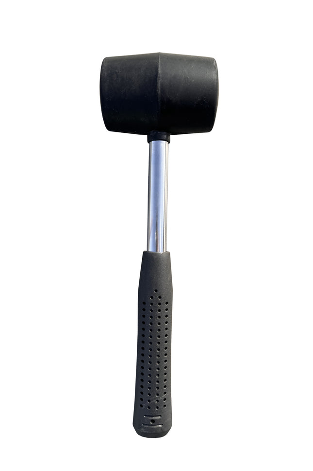 OLPRO Rubber Camping Mallet 16oz Steel Shaft
