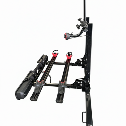 Car bike rack with LETANG logo on a white background