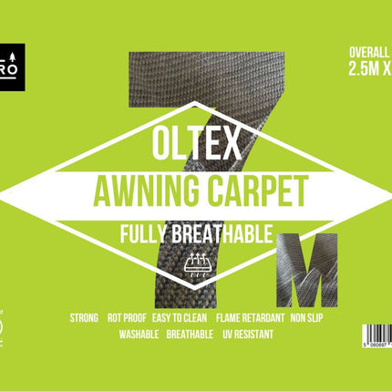 Oltex Breathable Awning Groundsheet 2.5m X 7m - Blue - OL695