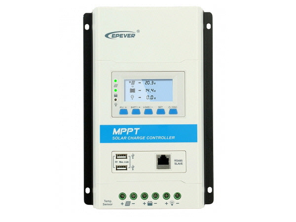MPPT 20A-100V Controller 12/24V & Blutooth Adapter