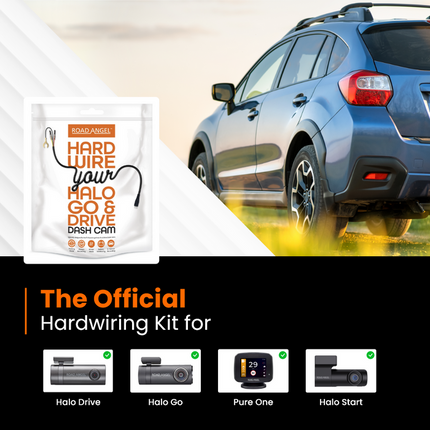 Road Angel Halo Dash Cam Hardwiring Kit - for Halo Go and Drive